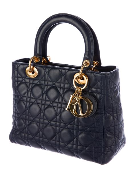 medium Lady Dior handbags